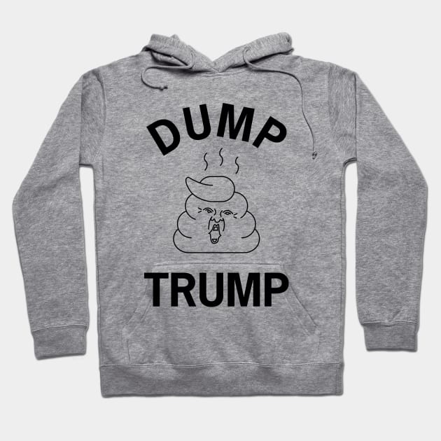 Dump Trump Hoodie by elskepress